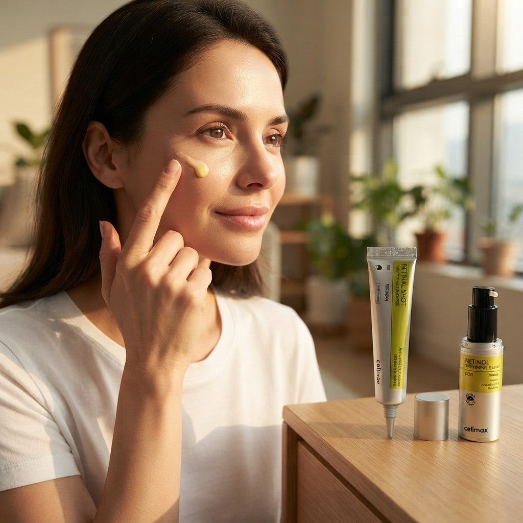 Retinalowe serum ujędrniające do twarzy